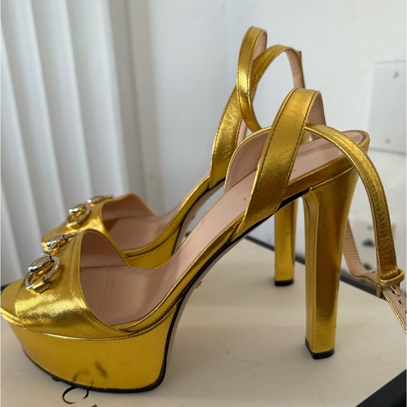 Gucci Horsebit Sandal 37.5 - Picture 4 of 7